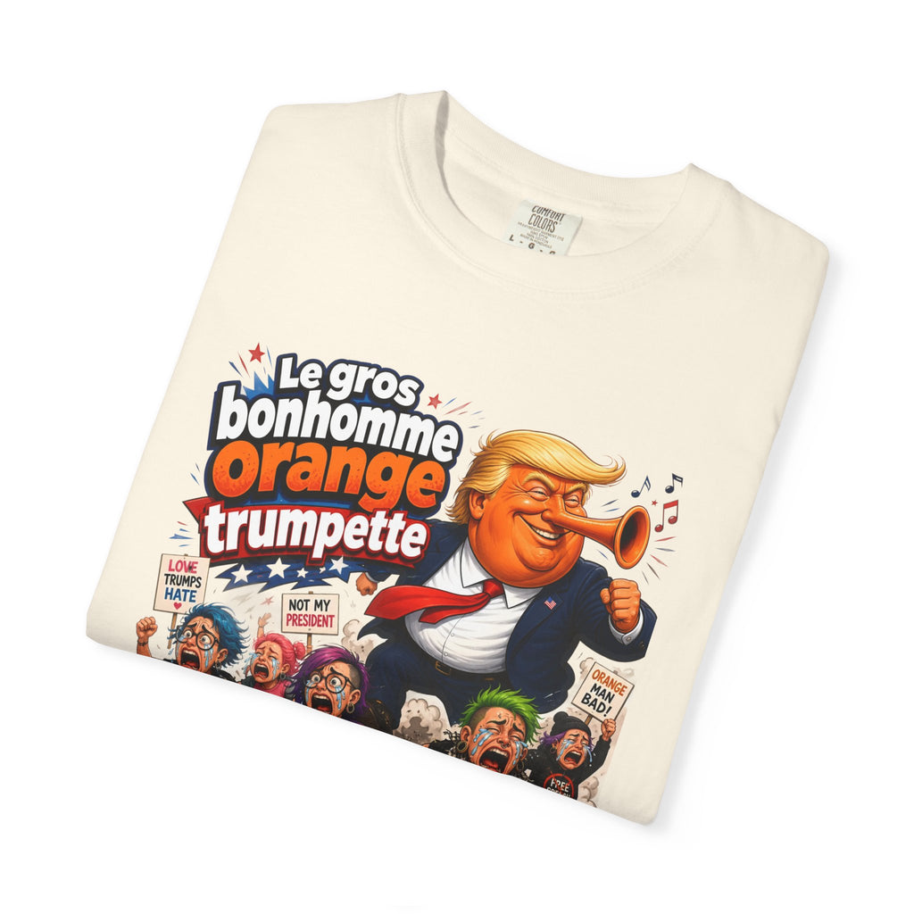 Bonhomme Orange Trumpette | Garment-Dyed T-shirt-