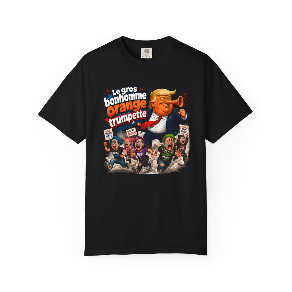 Bonhomme Orange Trumpette | Garment-Dyed T-shirt-