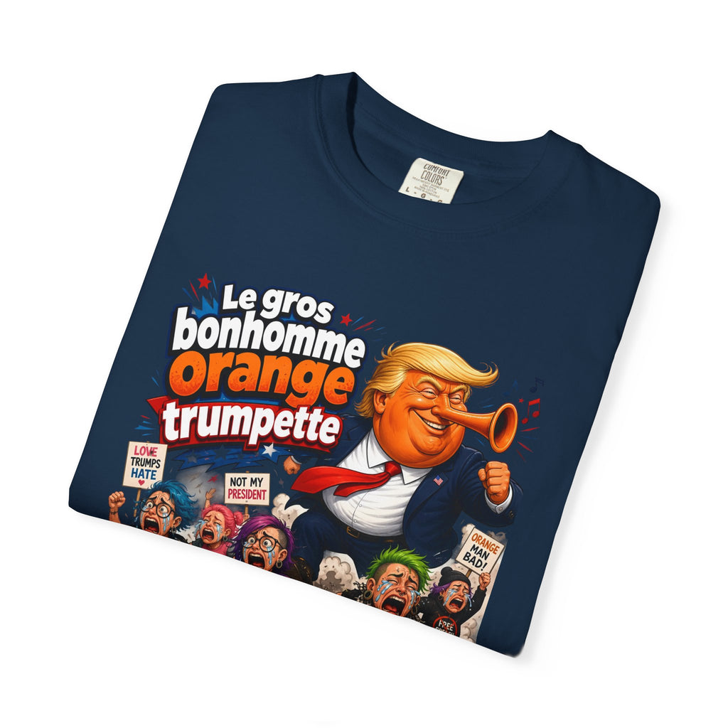 Bonhomme Orange Trumpette | Garment-Dyed T-shirt-
