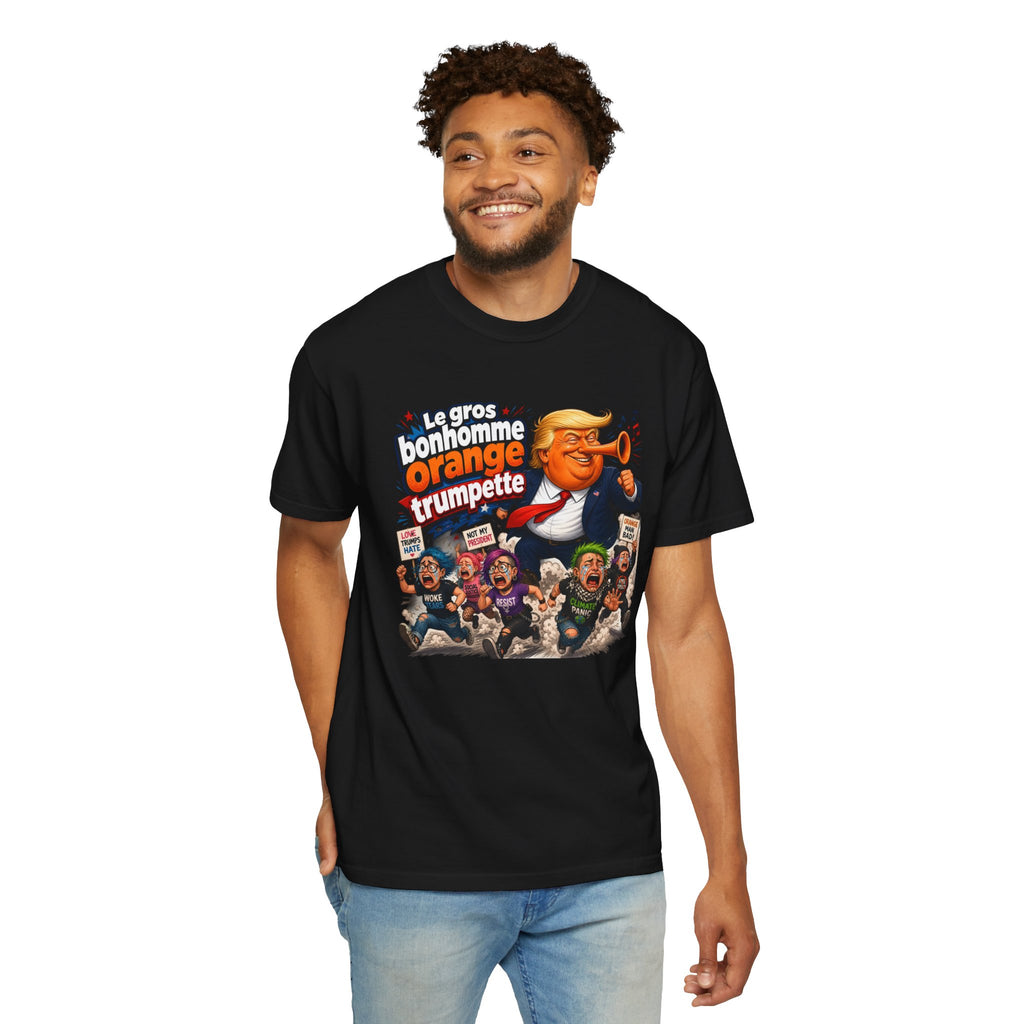 Bonhomme Orange Trumpette | Garment-Dyed T-shirt-