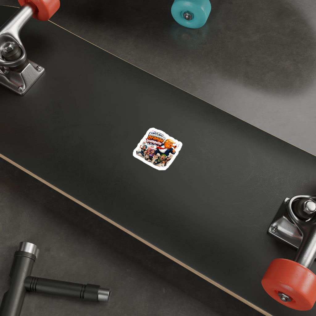 Gros Bonhomme Orange | Die-Cut Stickers