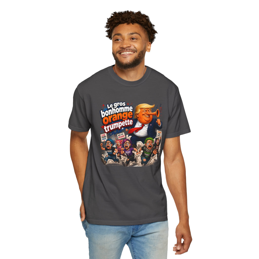 Bonhomme Orange Trumpette | Garment-Dyed T-shirt-
