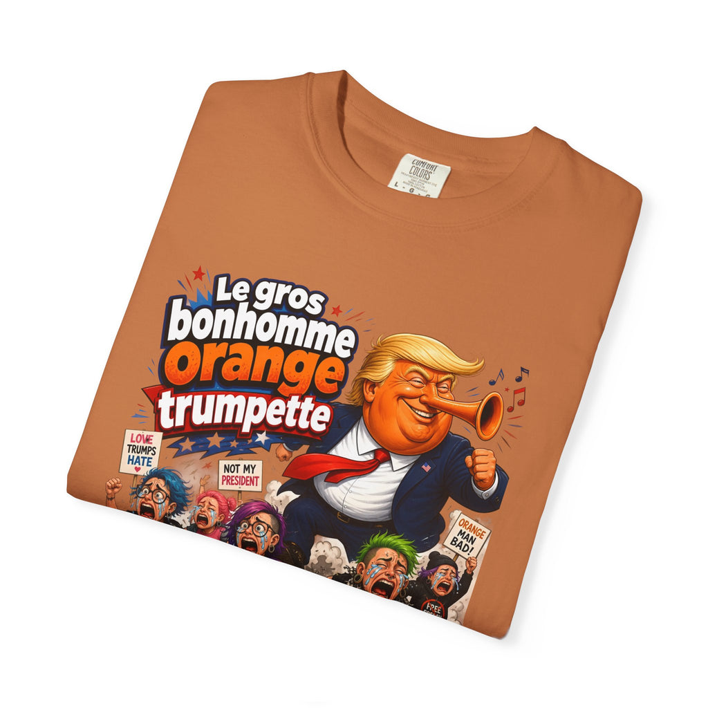 Bonhomme Orange Trumpette | Garment-Dyed T-shirt-